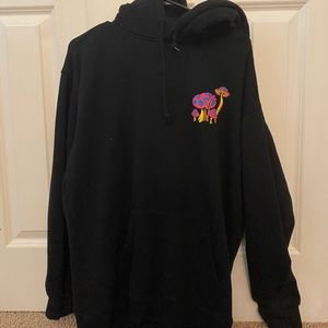Selling this trippy black hoodie!